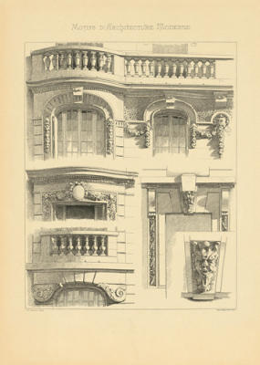 Motifs D'architecture Moderne II art print by Schmidt Schmidt