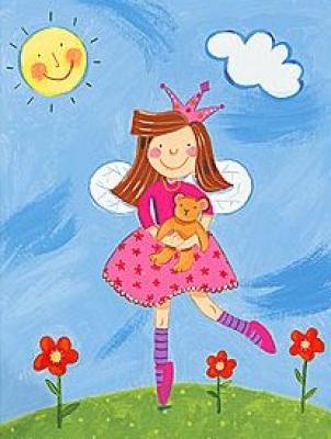 Fairyland I art print by Sophie Harding