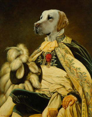 The Duke art print by Thierry Poncelet