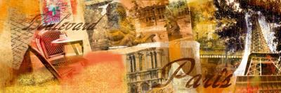 Paris art print by Tom Frazier