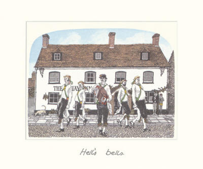 Hell's Bells art print by Chad Coleman