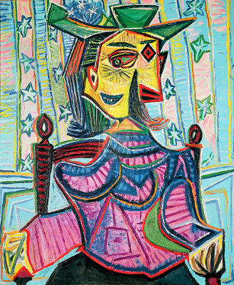 picasso portraits cubism. Seated Portrait Of Dora Maar,