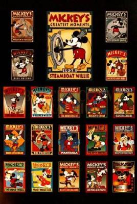 Mickey's Greatest Moments art print by Disney