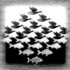 M.C. Escher art print