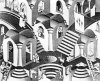 M.C. Escher art print