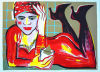 Elvira Bach art print