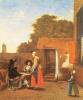 Pieter De Hooch art print