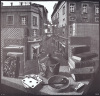 M.C. Escher art print