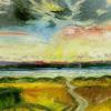 John Houston art print