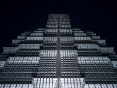 Jin Mao Tower Close-up