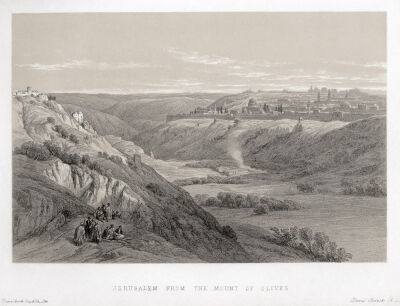 Jerusalem as seen from the Mount of Olives