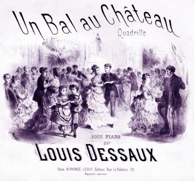 Dancing in France 'Un Bal au Chateau Quadrille'
