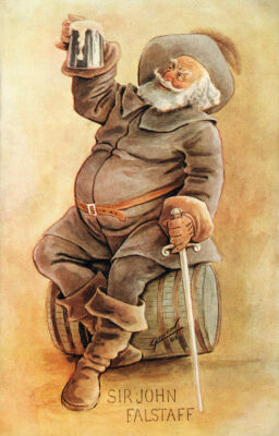 William Shakespeare 's comic character Sir John Falstaff