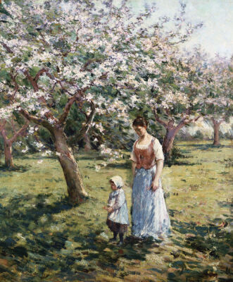 Promenade Among The Blossoms