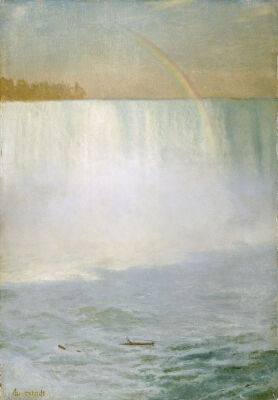 Waterfall And Rainbow, Niagara