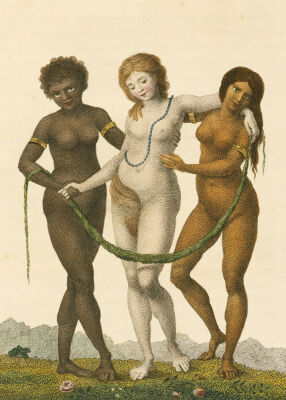Europe Supported By Africa And America, C. 1796