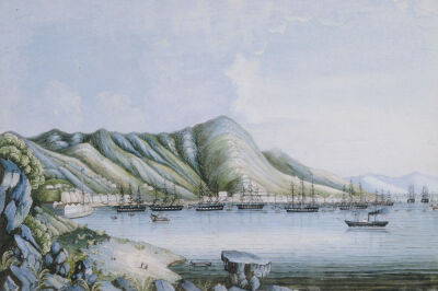 View Of Hong Kong. Chinese School