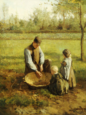 Watching Father Work