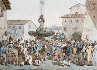 Carnevale A Roma, 1816