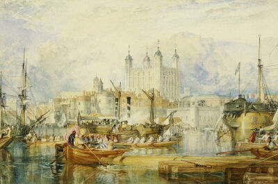 The Tower Of London, C. 1825