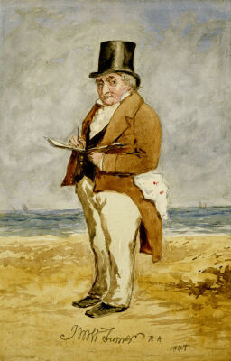 Full Length Portrait Of Joseph Mallord William Turner, R.A., 1849