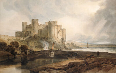 Conway Castle, C. 1802