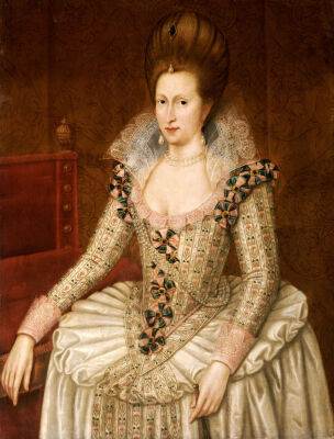 Portrait Of Queen Anne Of Denmark