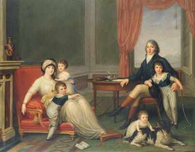 The Lambton Family In Italy., 1797