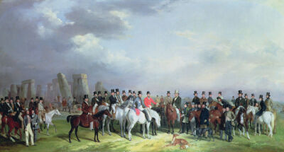 The Wiltshire Great Coursing Meeting Held At Amesbury