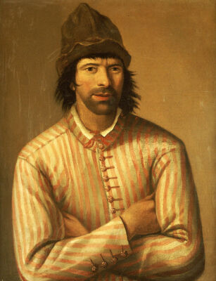 Portrait Of A Man Said To Be Tsar Peter The Great (1672-1725)