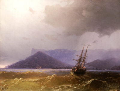 Sailing Off The Crimean Coast, 1871