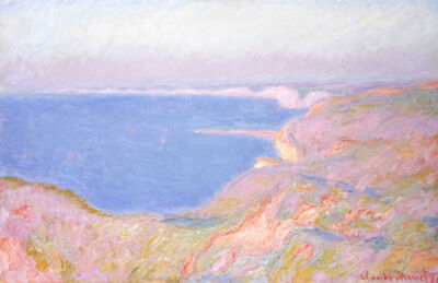 On The Cliffs Near Dieppe, Sunset, 1897