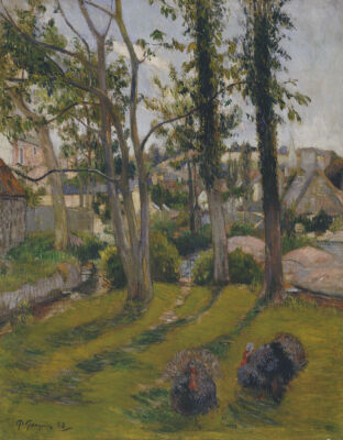 Les Dindons (Pont Aven Landscape), 1888