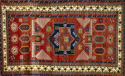 An Antique Kazak Rug