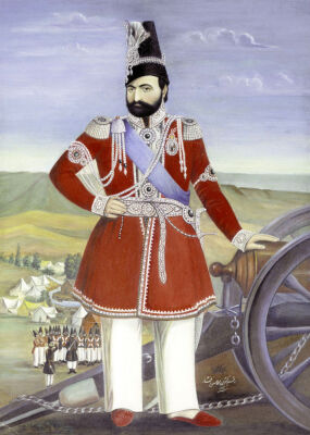 Portrait Of Muhammad Shah, Persia, Qajar