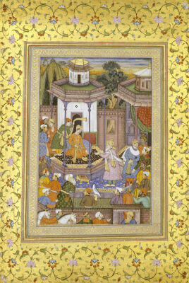 A Prince Giving Audience Mughal