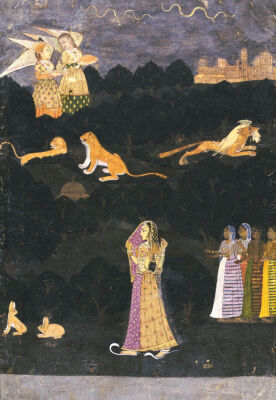 Krishnabhisarika Nayika, C.1750