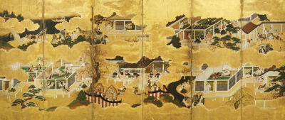 Various Scenes Of The Tale Of Genji
