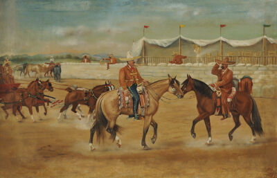 The Arrival Of The Boss At The Rodeo, 1920