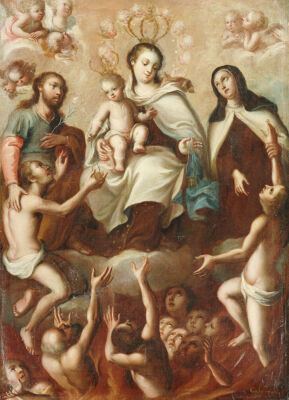 Madonna And Child. La Virgen Y El Nino
