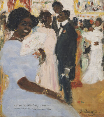 Negro Ball. Baile De Negros, 1912