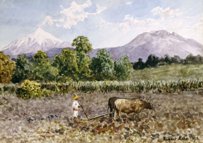 Campesino Arando, 1913