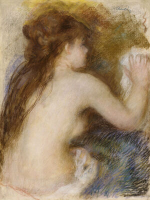 Nude Back Of A Woman, Circa1879
