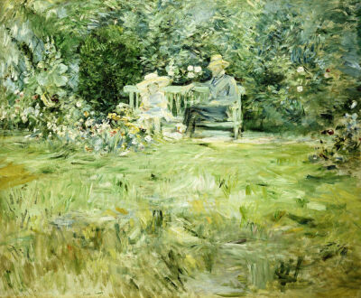The Gardening Lesson, 1886
