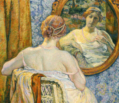 Woman In A Mirror, 1907