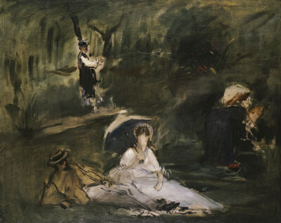 Under The Trees (The Outing In The Country), 1878