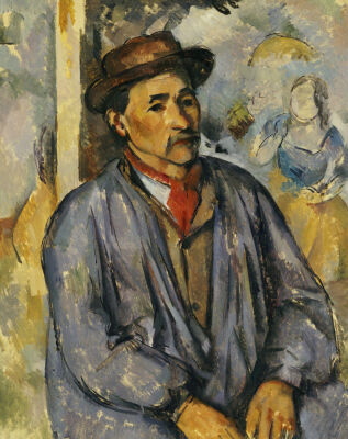 Peasant In Blue Shirt