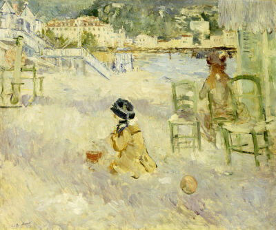 Plage De Nice, 1882