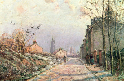 The Road, Effect Of Winter, 1872