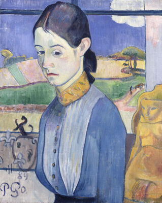 A Young Breton Woman,1889